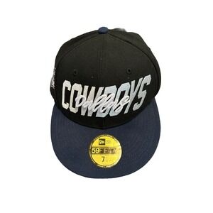 DALLAS COWBOYS '22 DRAFT DAY 59FIFTY MENS‎ FITTED HAT SIZE 7 1/8